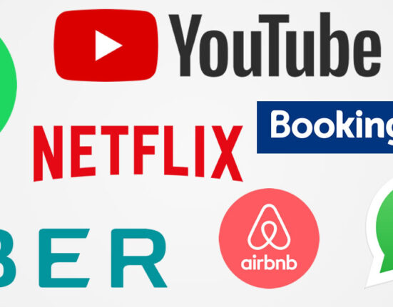 facebook airbnb netflix booking youtube