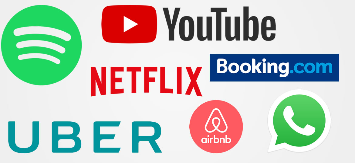 facebook airbnb netflix booking youtube